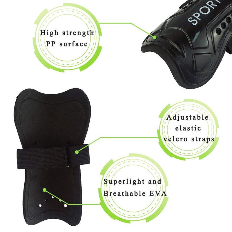 Mypre Soccer Shin Guards Pads with Socks Gear for Soccer 3,4,5 Year Old and Up Little Girls Boys Kids Child Youth Toddler Teenagers - Image 5